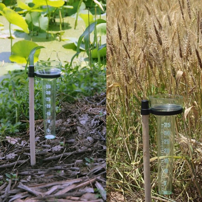 

2018-new 9.6 Polystyrene-Rain Gauge Measurement Tool for Water Ground Garden