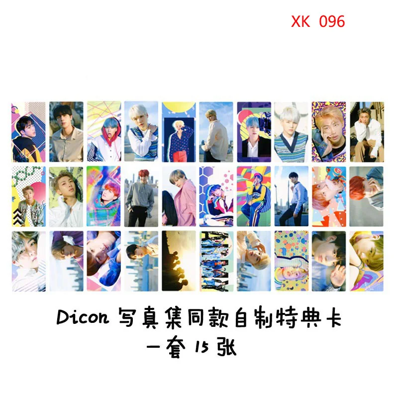 

Dicon Photo 15 Pieces Of Each Homemade Signature Card MINI-Card