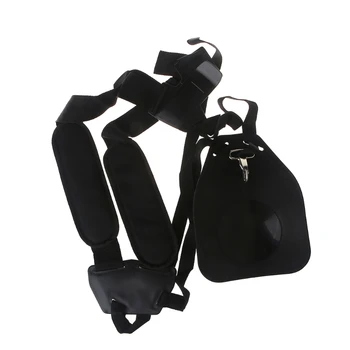 

Double Shoulder Harness Lawn Mower Strap For Carry Hook Brush Cutter Trimmer New