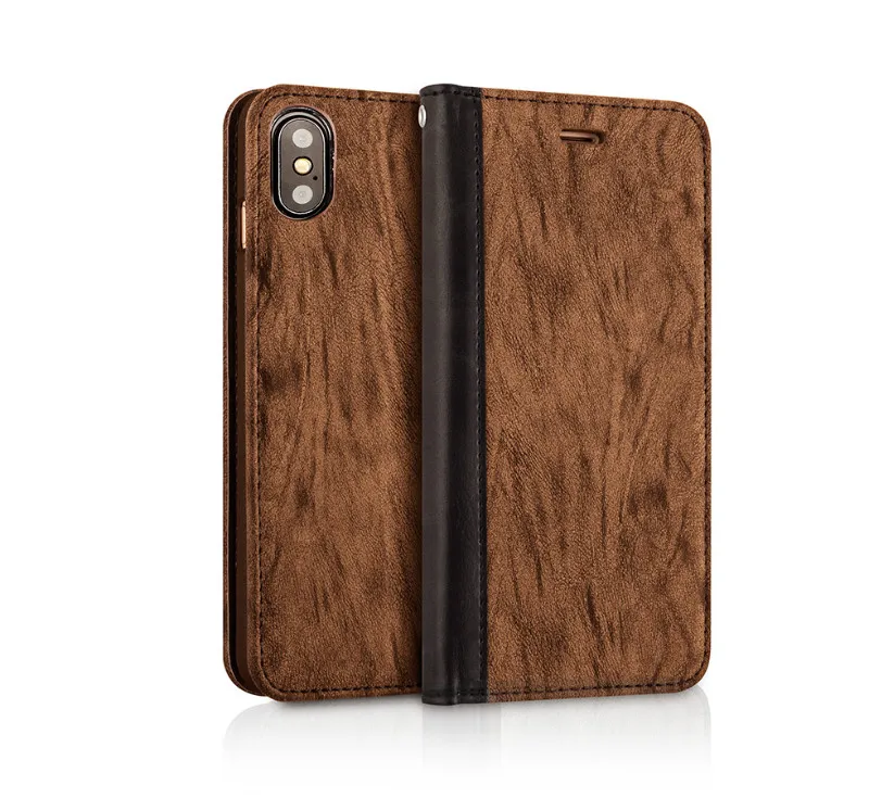 For iPhone XS Case Shockproof 2019 New Flip Leather Case For Iphone 8 8plus 7 7plus Luxury 360 Full Body Cases For Iphon X XS (3)