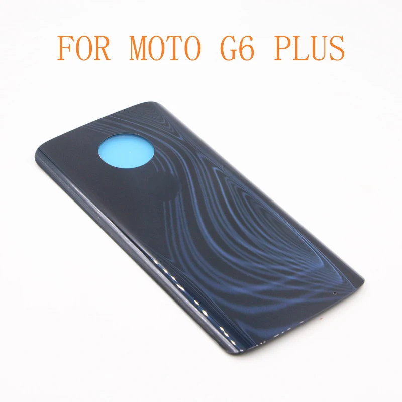 Electermi G6 PLUS настоящая Крышка для Motorola Moto G6 Plus задняя крышка для батареи задняя Дверная панель чехол для корпуса