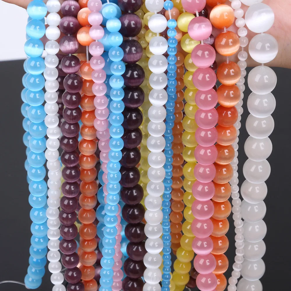 Бусины Из Натурального стекла 4/6/8/10/12 мм|stone skull beads|stone pavingbead painting |