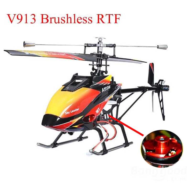 Big RC Helicopter RTF WL V913 V913B 2.4 