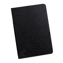 High Quality Lavender Travel Passport Holder Cover Faux Leather ID Card Ticket Organizer Case BV47