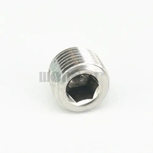 1/4 &quotNPT Male SS304 штуцер для труб с потайной заглушкой из нержавеющей стали