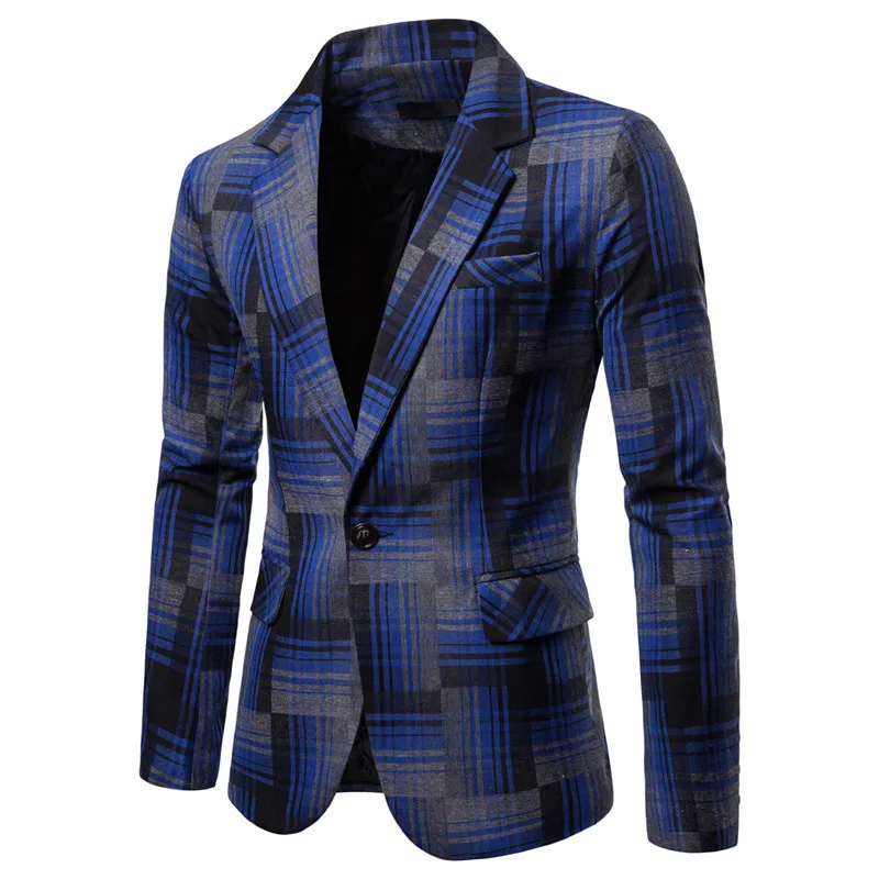 Riinr Brand Quality Autumn Suit Blazer Men Fashion Slim Male Suits Casual Suit Jacket Masculine Blazer Size M-3XL Riinr Brand Quality Autumn Suit Blazer Men Fashion Slim Male Suits Casual Suit Jacket Masculine Blazer Size M-3XL