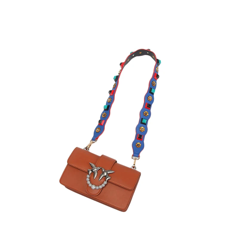 90cm Women Shoulder bags Strap Replacement PU Leather Messenger Bag Straps Belt Accessories for Women Bag Black Blue Green White
