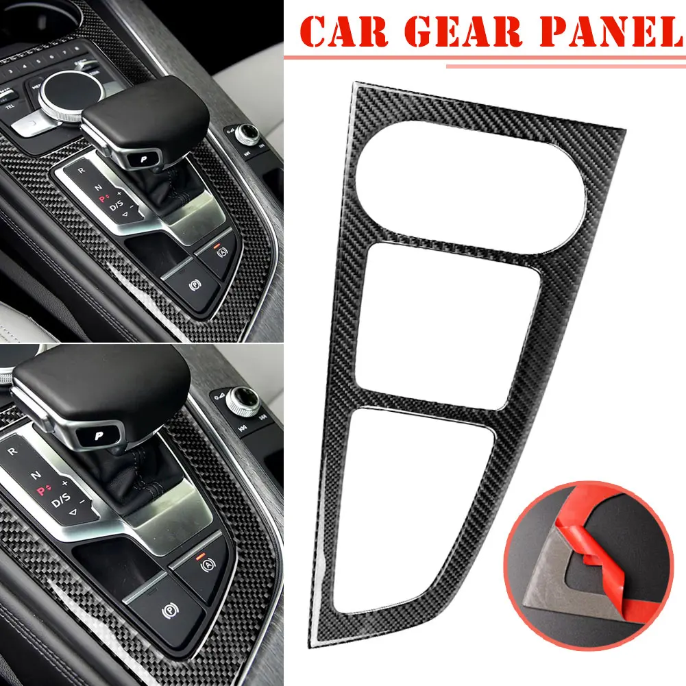 

1 Pcs Car Control Gear Panel Decorative Frame Cover Trim Interior Accessories for Audi A4 M8617