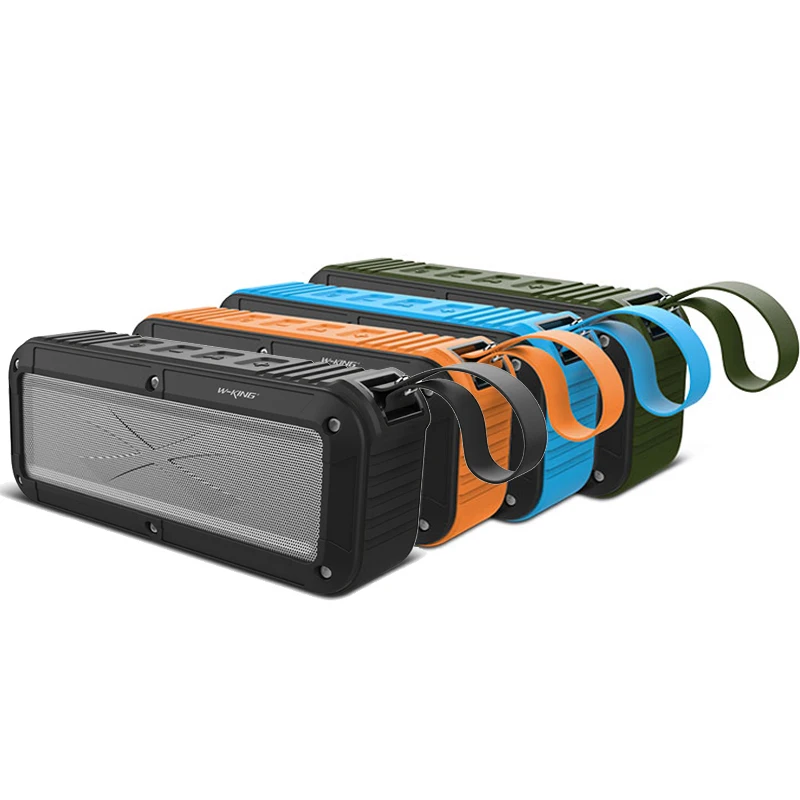 

W-KING S20 Outdoor Wireless Speaker IPX6 Waterproof Shockproof Bluetooth 4.0 NFC Mountable on Bike for Outdoors/Shower Speaker