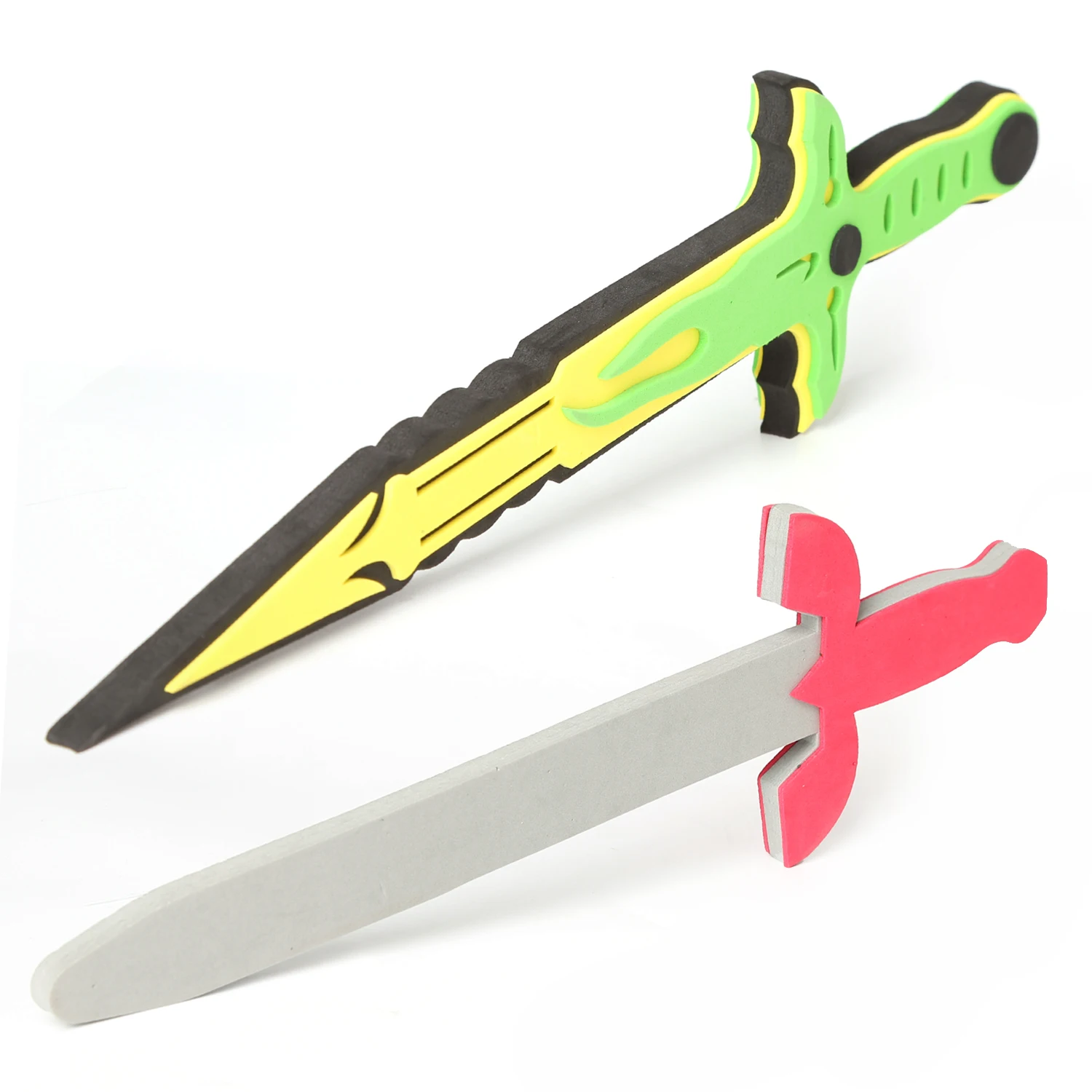 amazing  10PCS Assorted EVA Toy Swords Assorted Foam Toy Sword Shield Ninja Warrior Weapons Sports Outdoor T