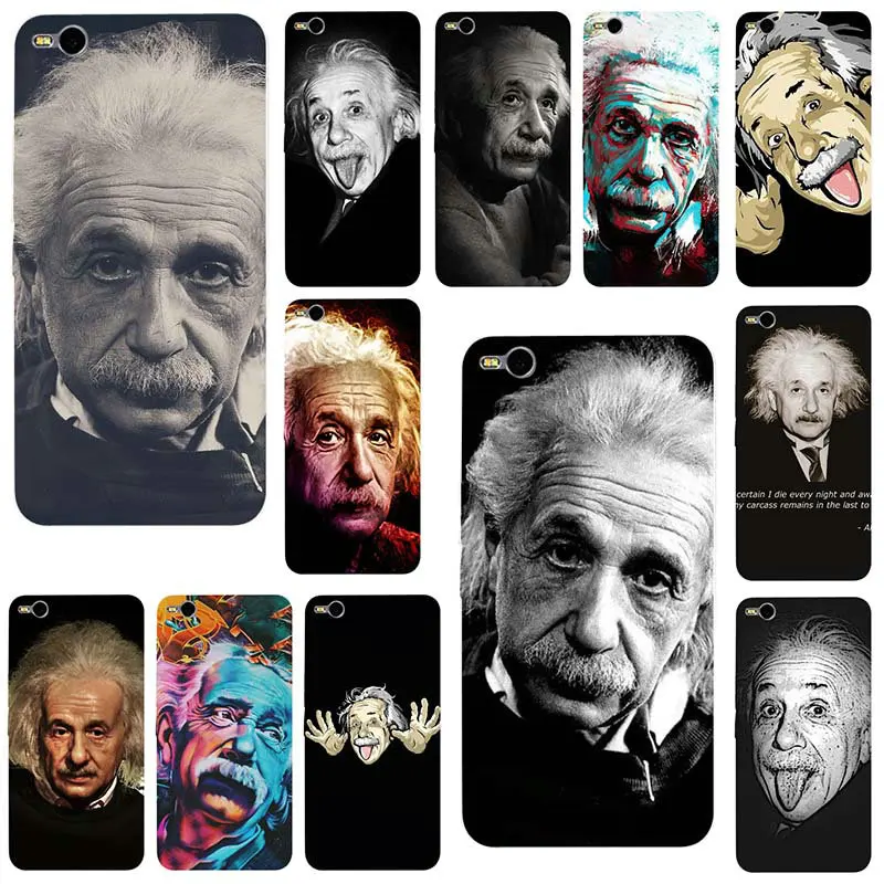 Mc2 With E Mc Math Albert Einstein Soft Transparent Cover for HTC One M7 M8 M9 M10 E9 Plus U11 A9 Desire 530 630 626 628 816 820 |