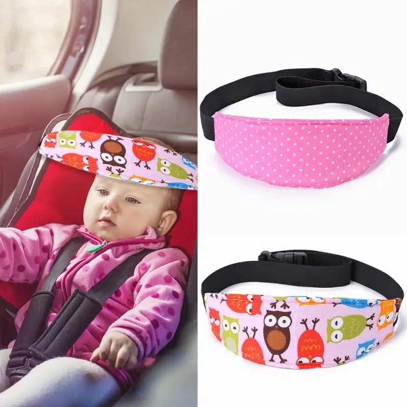 Baby Car Safety Seats Strap Sleep Positioner Belt Infants Toddler Head Support Pram Stroller Kids Adjustable Fastening Belts