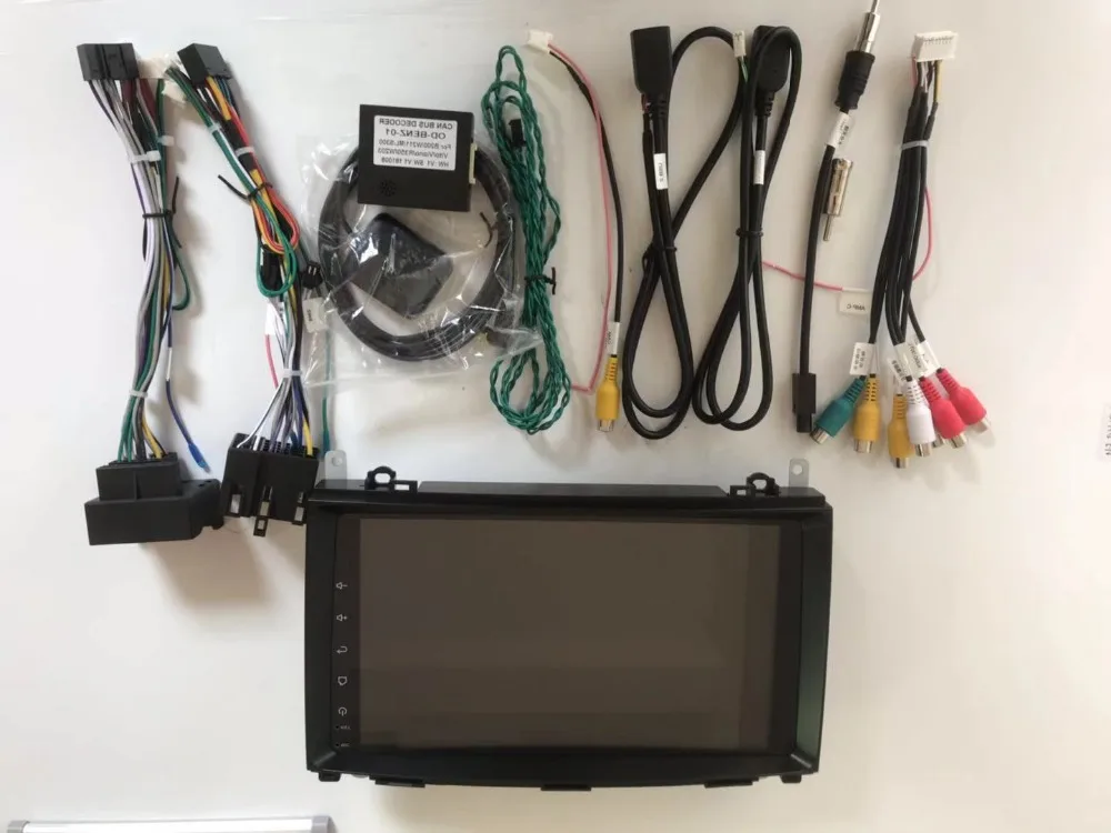 Android 8 1 2 Din 9 дюймовый автомобильный DVD GPS Видео плеер для Mercedes/Benz/спринтер/Viano/Vito/B