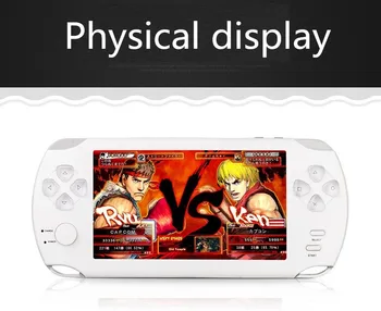 

A15 5 inch handheld PSP game console MP5MP3 game console 8GB support multi-language spot factory direct sales
