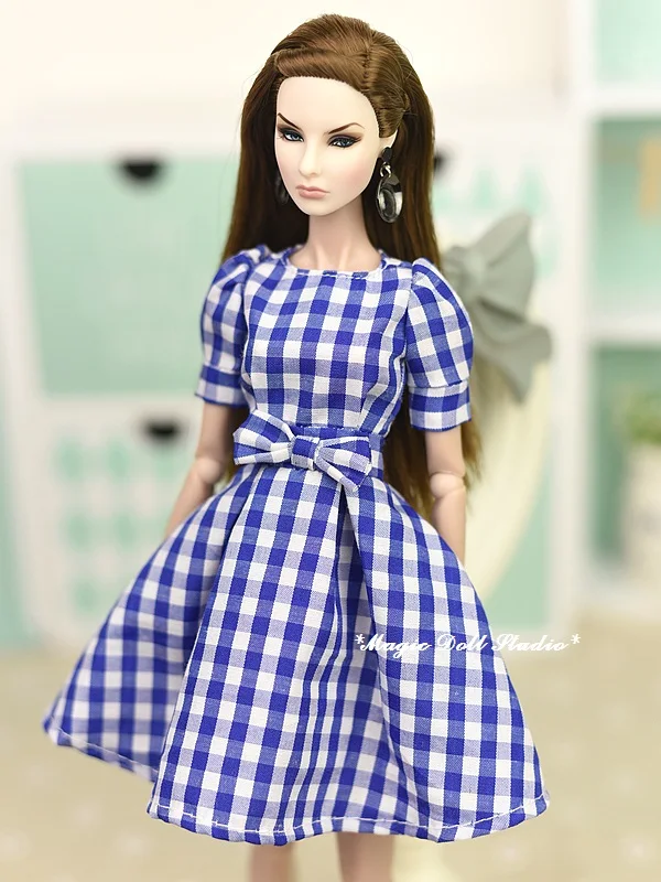 [RFR013] 12 дюймов модное Кукольное платье# платье подходит для 1" Модная Кукла роялти Момоко розничная торговля