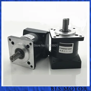 

5:1 NEMA34 Planetary Gearbox for Stepper Motor 50N.M PX86 Gear Reducer output shaft 16mm