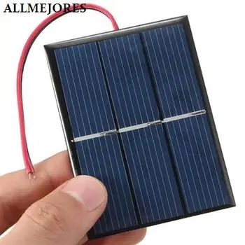 

Solar panel 1.5V 0.65W Polycrystalline Solar cell panel with cable for DIY Charger Solar toy ect.