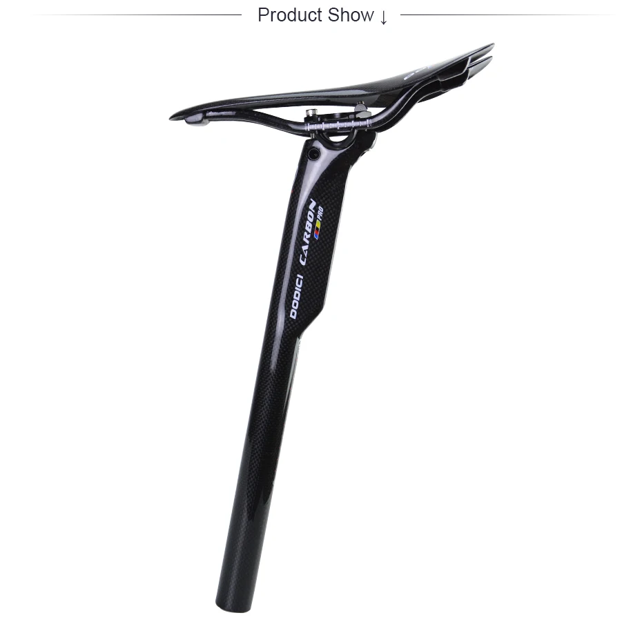 Подседельный штырь DODICI 3K 27 2/30 8/31 6 мм 400 мм|seat post|bicycle seat postcycling post |