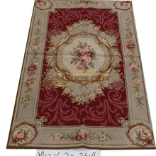 Orbusson Восточный вышитый Коврик с переплетенным шерстяным венком вязаный для ковров гостиная народное искусство шерстяной ковер