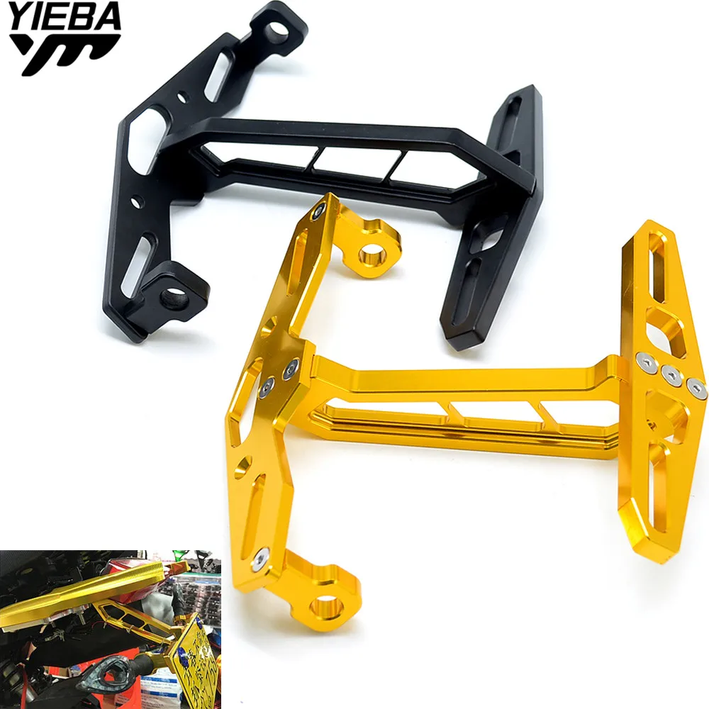 CNC Alumium Motorcycle License Plate Bracket Licence Plate Holder Frame Number Plate FOR HONDA MSX 300 MSX300 MSX125 MSX 125