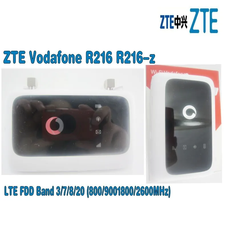 Лот из 10 шт. разблокирована zte Vodafone R216 R216-z с антенной 4 г LTE 150 Мбит/с мобильной точки доступа карманный маршрутизатор