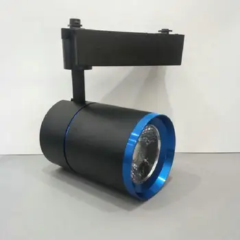 

High quality AC110-240V LED Track Spotlight 30W COB LED Rail Lamps 2 Wires COB LED Track Lights for Shops Stores Lighting
