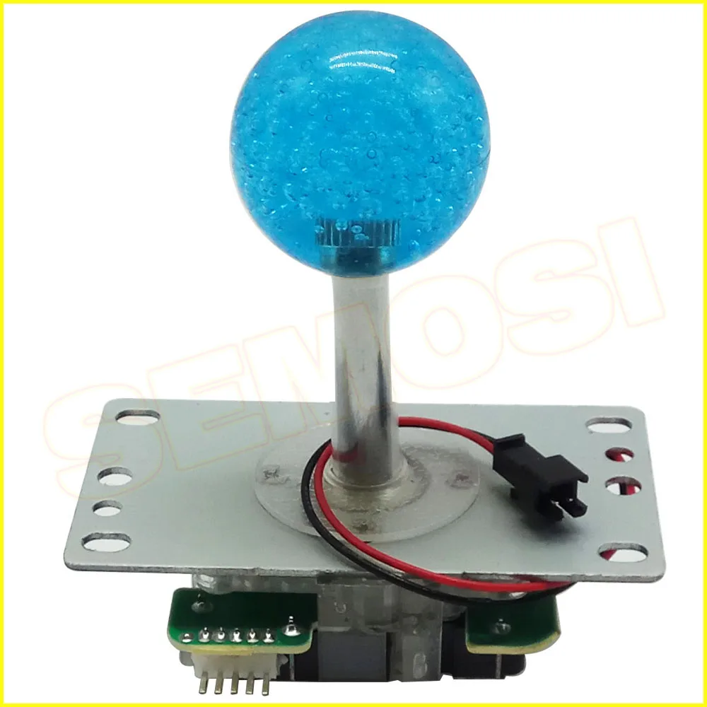 LED Arcade Joystick Button DIY Kit Zero Delay USB Encoder To PC 5Pin Illuminated Joystick+ 5V LED Push Buttons for Game Machine