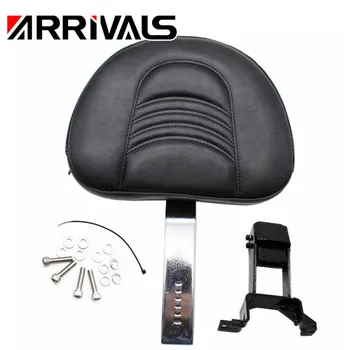 

Motorcycle Plug-In Detachable Oval Rider Driver Nails Black Backrest + Mounting For Indian Chieftain Chief Vintage 2014-2018