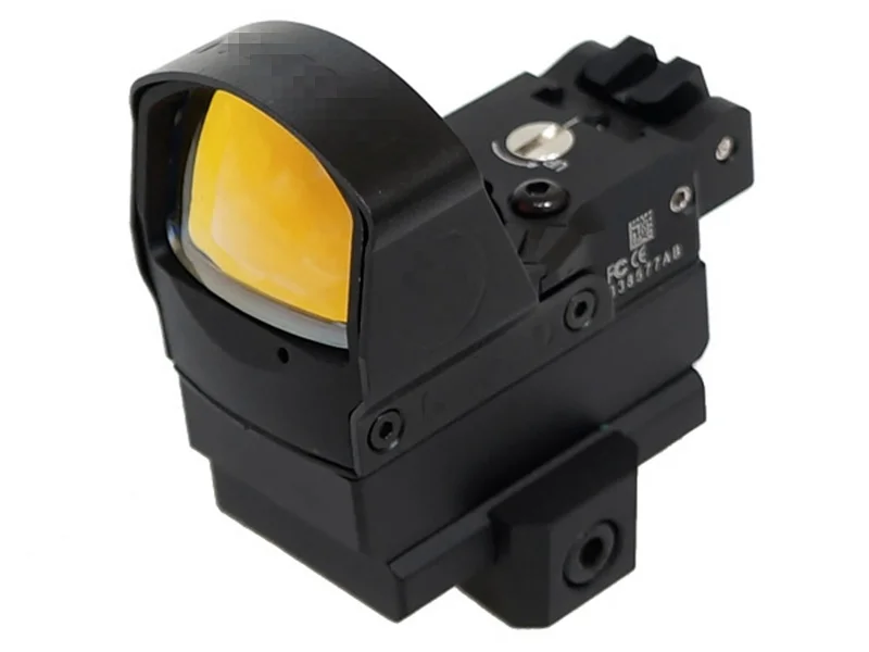 Tático Airsoft Óptico Reflexo Red Dot Sight Scope qd Montar Caça Pistola Rifle Glock 1911 Cqc dp Pro 10 Lunetas Riflescopes