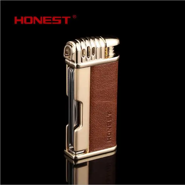 Honest Retro style Pipe lighters Multi function butane gas Flame