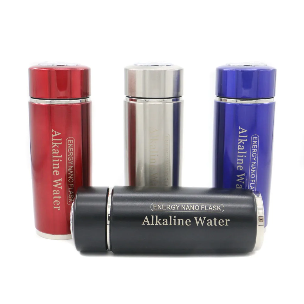 

1 Piece 4 Colors Available Alkaline Energy Flask Hydrogen Negative ION Water Ionizer Dual Filter Hydrogen Negative Nylon Bag