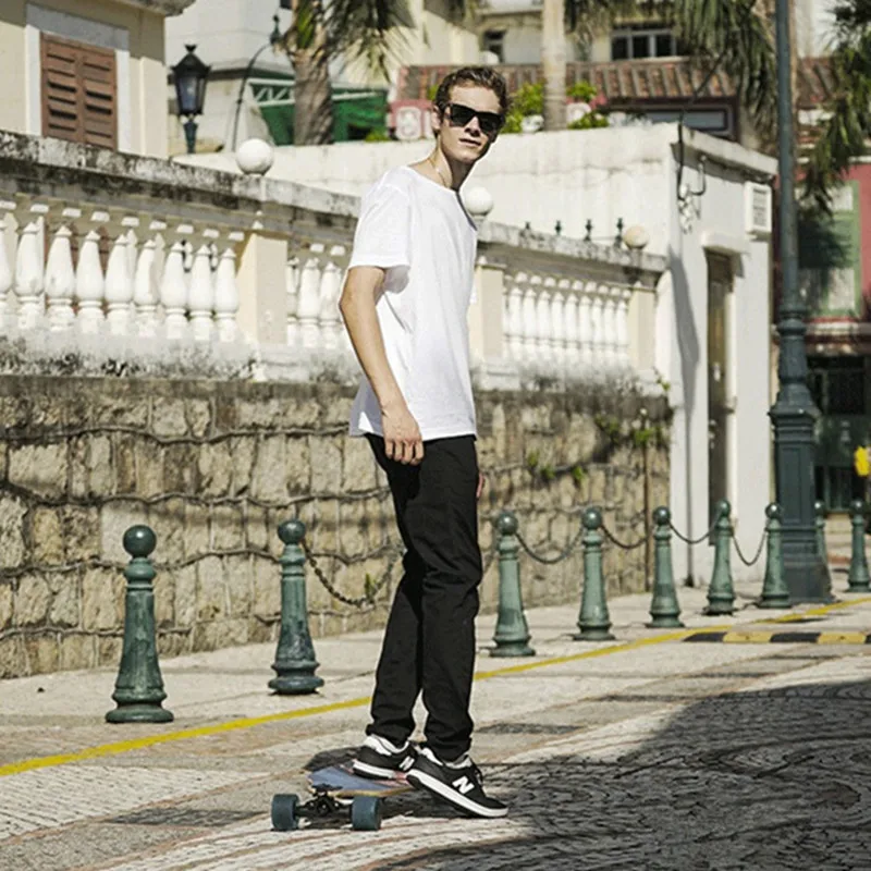 Cheap Electric Scooter Adult Four Wheels Electric Scooters Brushless Motor 36V 700W Electric Skateboard Longboard 40KM/H 5