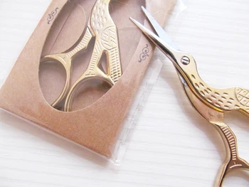 

2016 Cross stitch Royal threads 1PC ZAKKA Golden Vintage Style Antique Design Embroidery Sewing Scissors Manicure