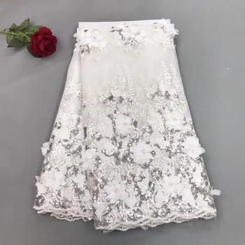 

Free shipping by dhl African Fabric 100% high quality African cord laces.Swiss guipure lace fabric for Nigerian wedding dresses