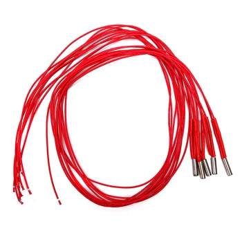 

5pcs 3D Printer 12v/24v40w Reprap 12V/24V 40W Ceramic Cartridge Heater for 3D Printer new