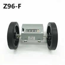 5 digits Z96-F Scroll/Rolling wheel counter Textile Machinery meter - counting Measuring length 2 pairs komori printing machinery spares printing wheel length 19 2cm feeder wheel