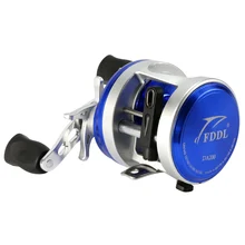 Новая 12BB левая/правая ручка барабана соленой воды Рыболовная катушка для заброса приманки для морской рыбалки катушки для заброса приманки литой барабан