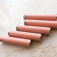 100 шт./лот, высококачественный роскошный пустой кожаный чехол для помады, тюбики, сделай сам, помада для губ, блеск для губ, чехол, сделай сам, косметический пустой контейнер, тюбики 11,1 мм