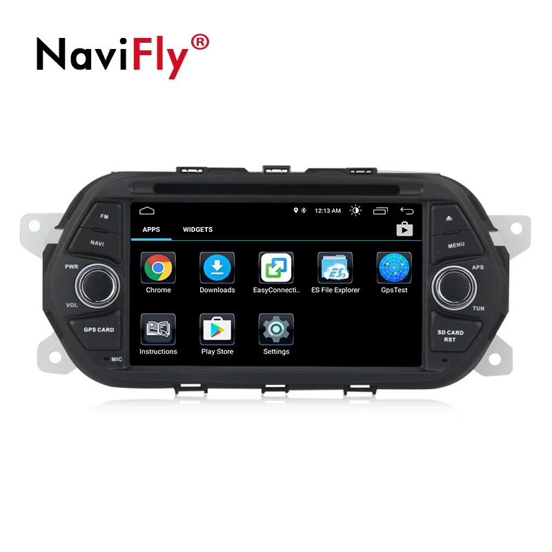 Perfect Navifly Android 8.1 Car Multimedia DVD Radio Player for FIAT TIPO EGEA 2015 -2017 with BT Wifi GPS navigation USB SD HD1024*600 2