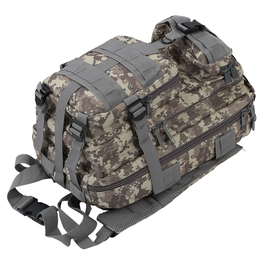 

5 Pcs of (VSEN Hot 30L Military Army Rucksacks Molle Backpack Trekking Bag ACU Camouflage)