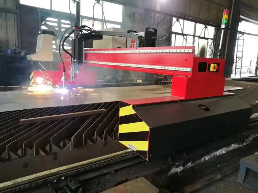 

Heavy duty gantry CNC 3000mm*6000mm gas plasma cutting machine factory price with high quality plasma power