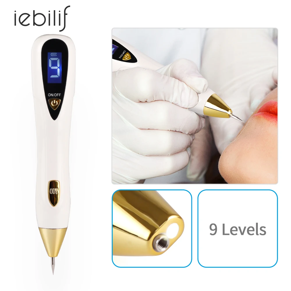 

Skin Care Laser Mole Tattoo Freckle Removal Pen LCD Sweep Spot Mole Removing Dark Spot Remover Pen Salon Beauty Machine
