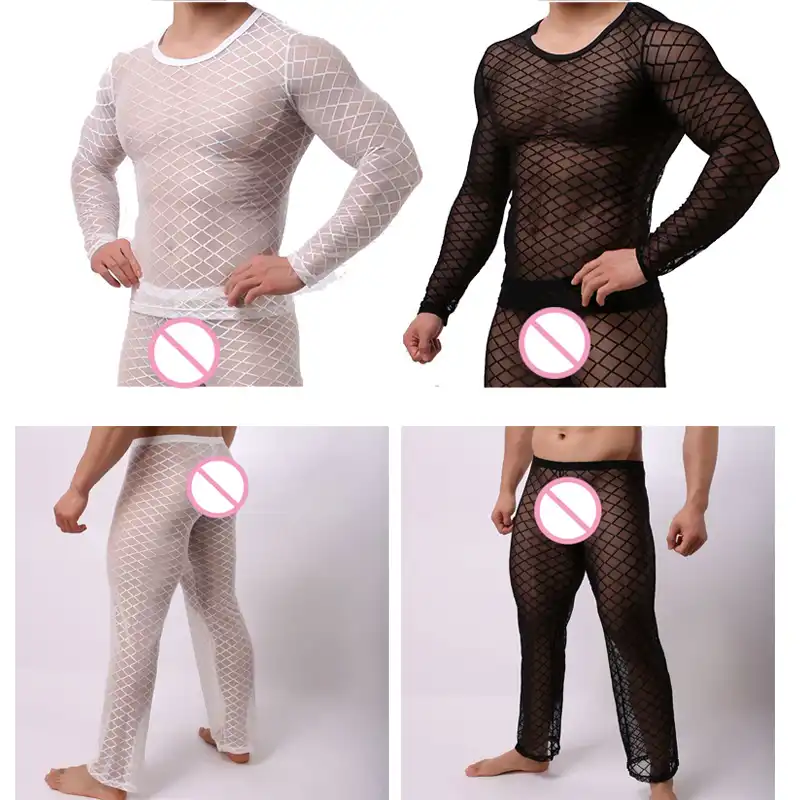 fishnet long underwear