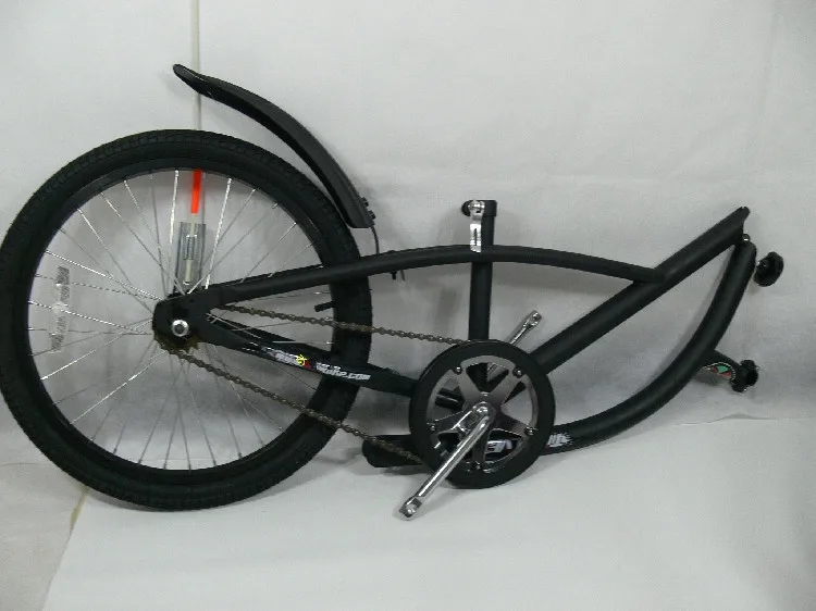 20 дюймов горный велосипед трейлер, стальной каркас тандемный велосипед трейлер, пилот велосипед прицеп с воздушным колесом, модный родитель-ребенок автомобиль
