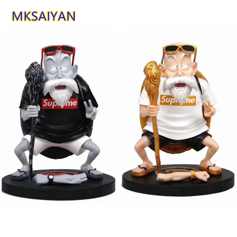 Dragon Ball Z Master Roshi Каме сеннин, фигурки, игрушки для детей, черно-белые игрушки Brinquedos DBZ, детские куклы, аниме фигурки