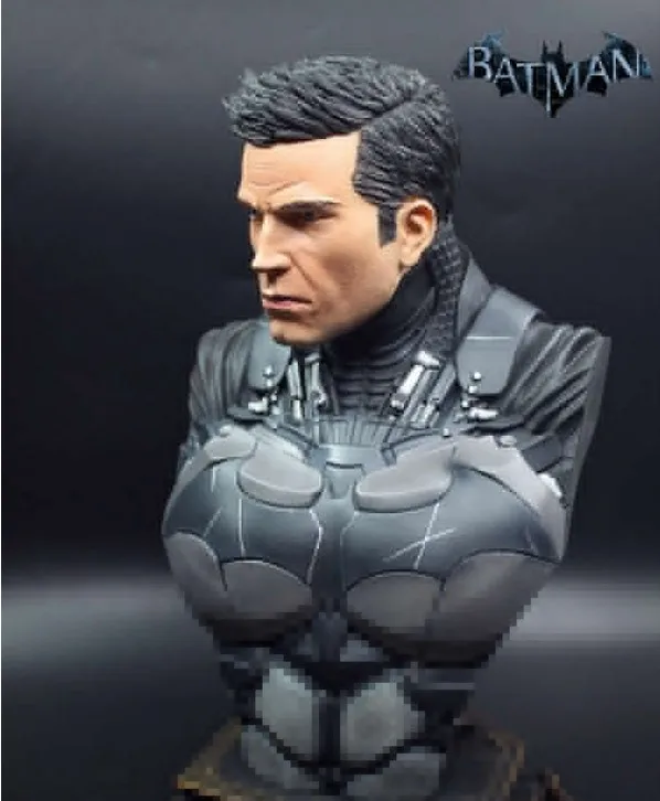 

Batman 1/3 Scale Action Arkham Dark Knight Dawn of Justice Bust Statue Figure