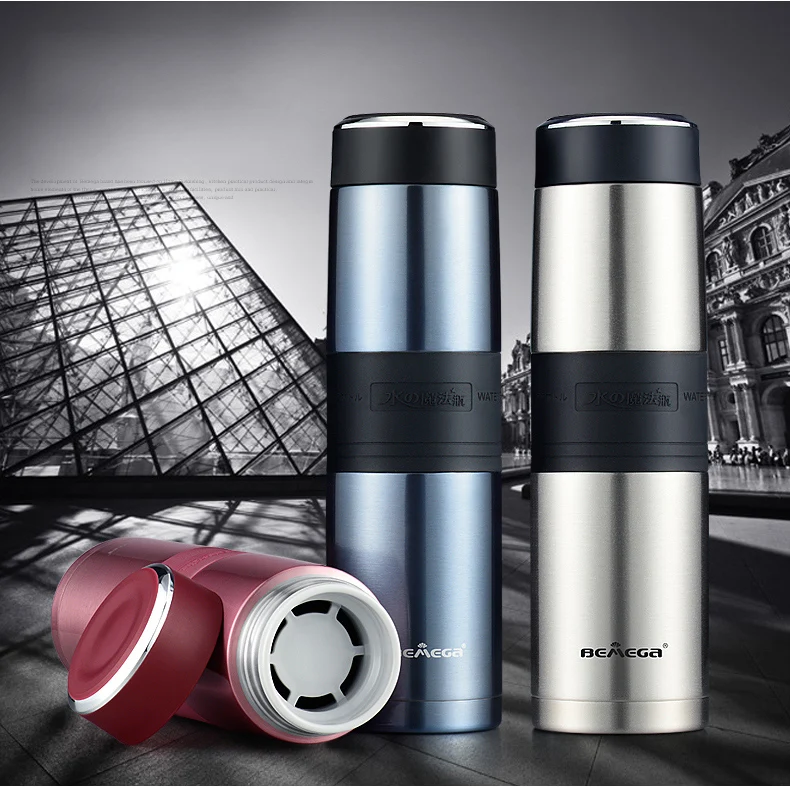 800ML Large Capacity Portable Stainless Steel Insulation Bottles