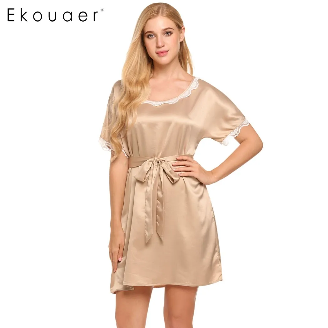 Amazon Nightgowns Cotton Ekouaer Pack Nightgowns For Women