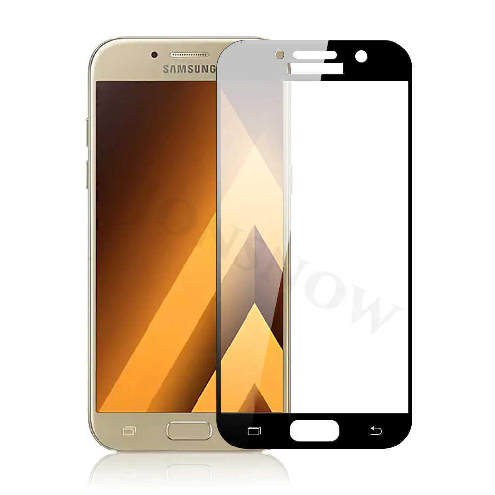 JONSNOW 9D Защитное стекло для Samsung J3 J5 J7 2017 EU на A3 A5 A7 A520 J330 полноэкранная закаленная