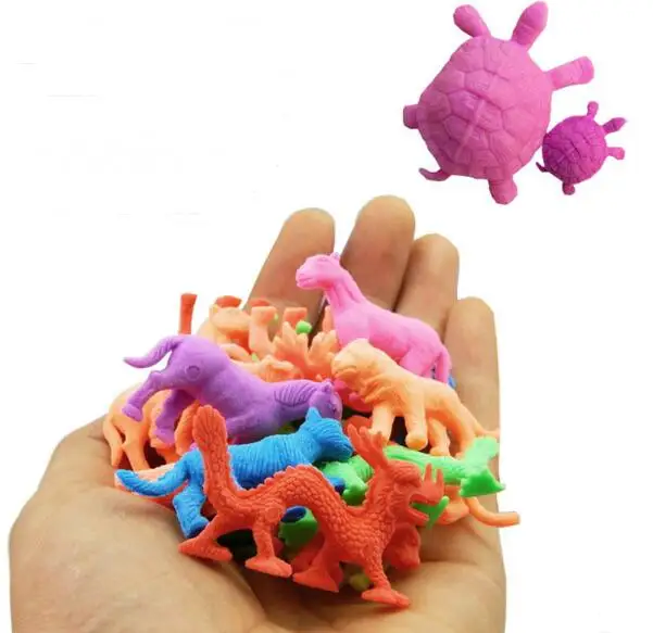 

10 pcs/lot Growing In Water Bulk Swell Sea Creature Various kinds Mixed Expansion Toy Colorful Puzzle Creative Magic Toys